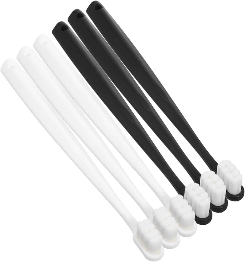 5 Pack Portable Soft Bristle Toothbrush Gentle Cleaning for Adults Travel Friendly - Image 4